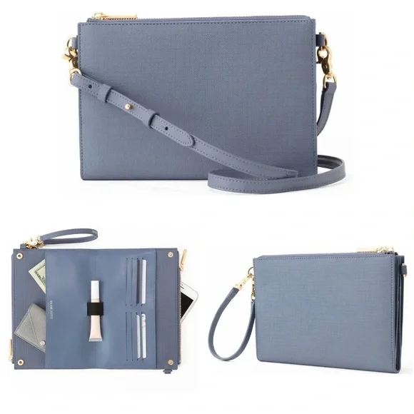 Dagne Dover Essentials Coated Canvas Clutch/Wallet - Picture 1 of 9